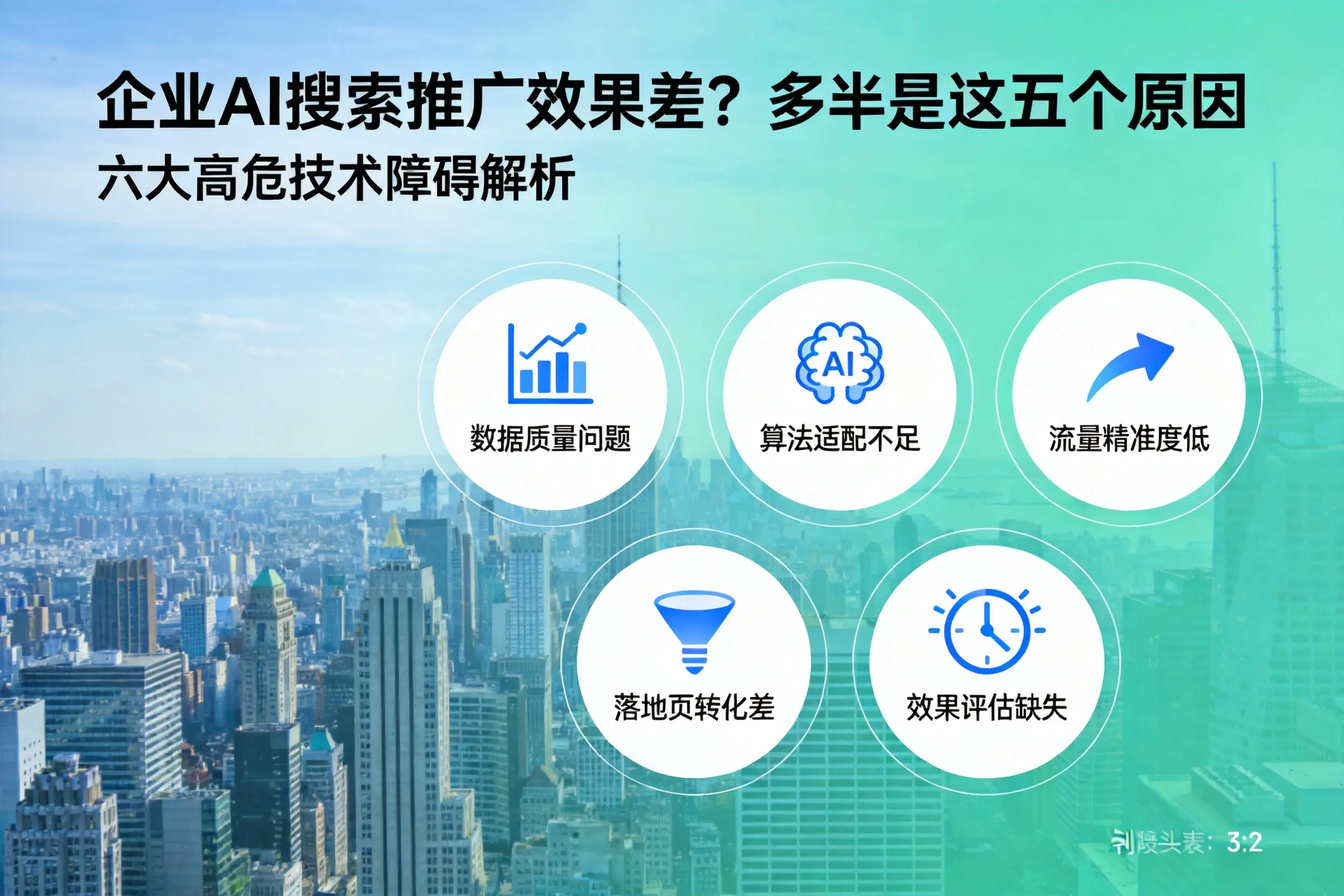 宜川企业AI搜索推广效果差?多半是这五个原因